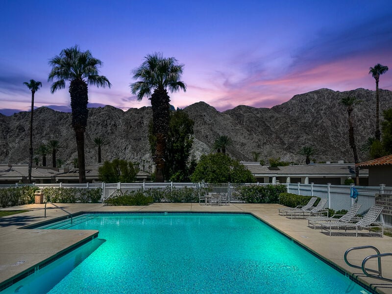 Community Pool with Mountain Views